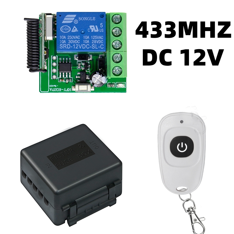 433MHz DIY Wireless Switch DC  - огляд і ціна Diy Home Automation Controller