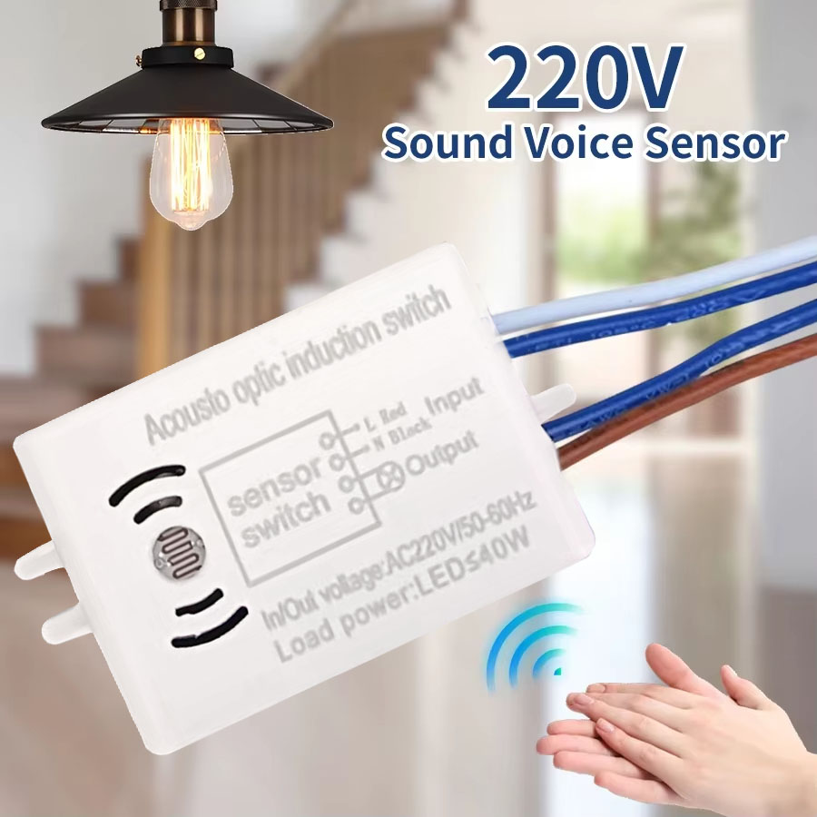 Sound Voice Sensor Switch Smar - огляд і ціна Home Automation Industry