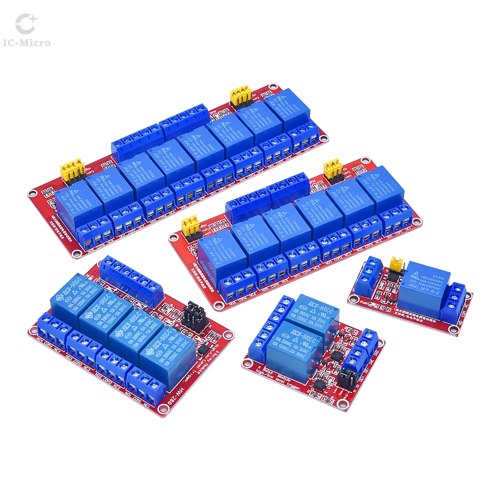 1 2 6 4 8 Channel 5V 12V 24V R - огляд і ціна Relay 8 Channel Board