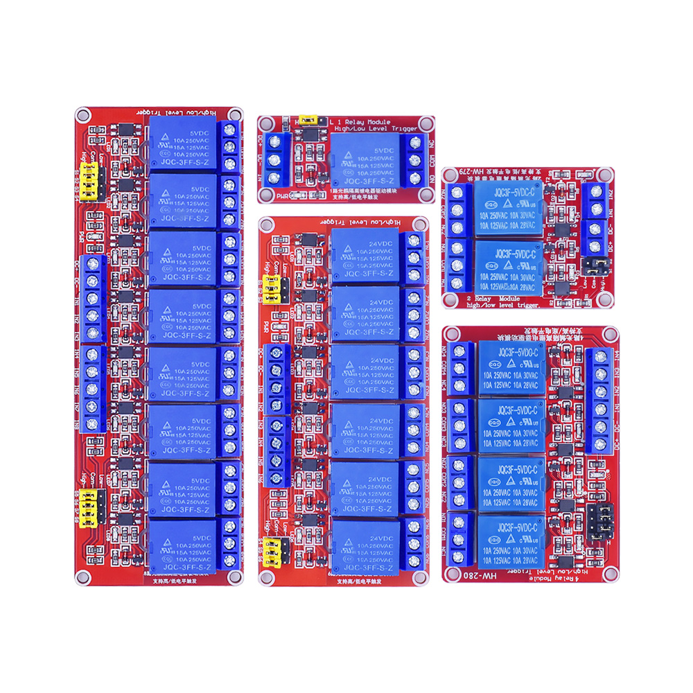 1 2 6 4 8 Channel 5V 12V 24V R - огляд і ціна Relay 8 Channel Board