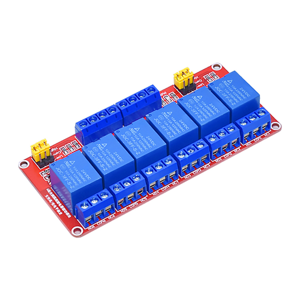 1 2 6 4 8 Channel 5V 12V 24V R - огляд і ціна Relay 8 Channel Board