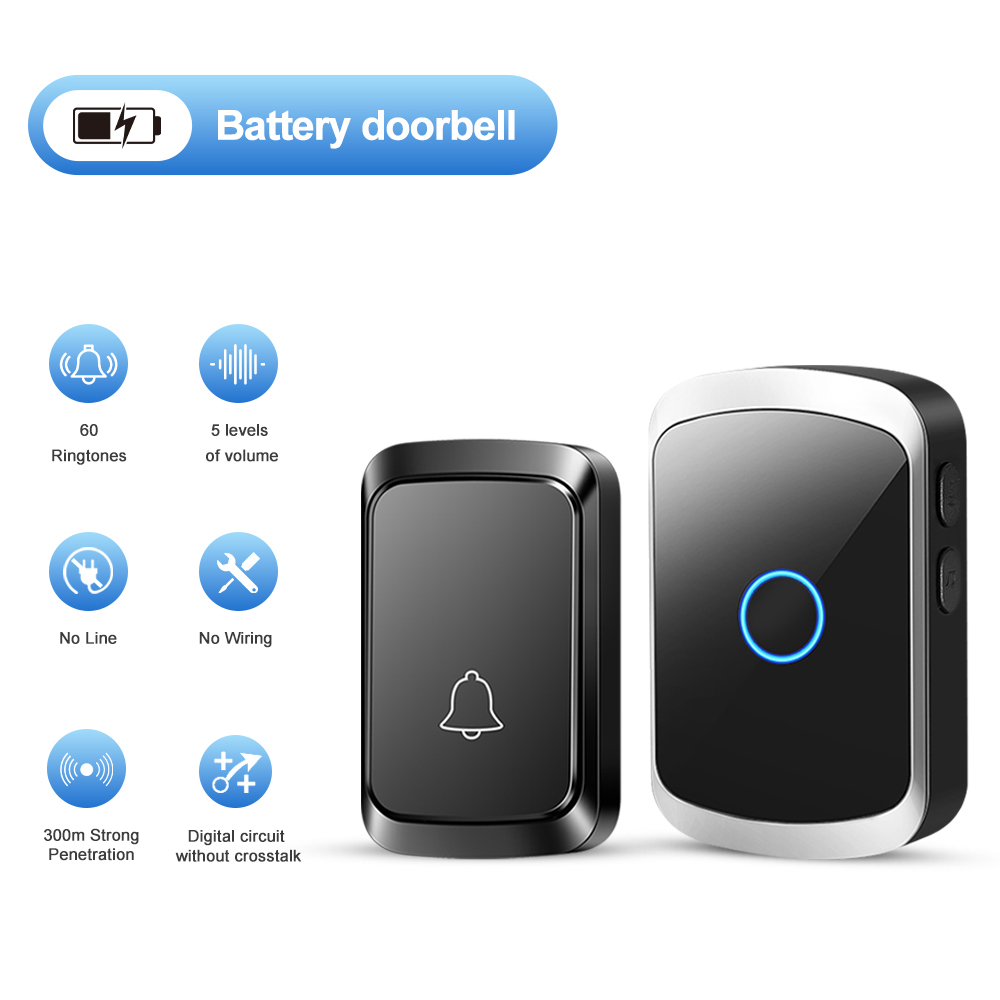 Smart Wireless Doorbell Door C - огляд і ціна Smart Home Automation Diy