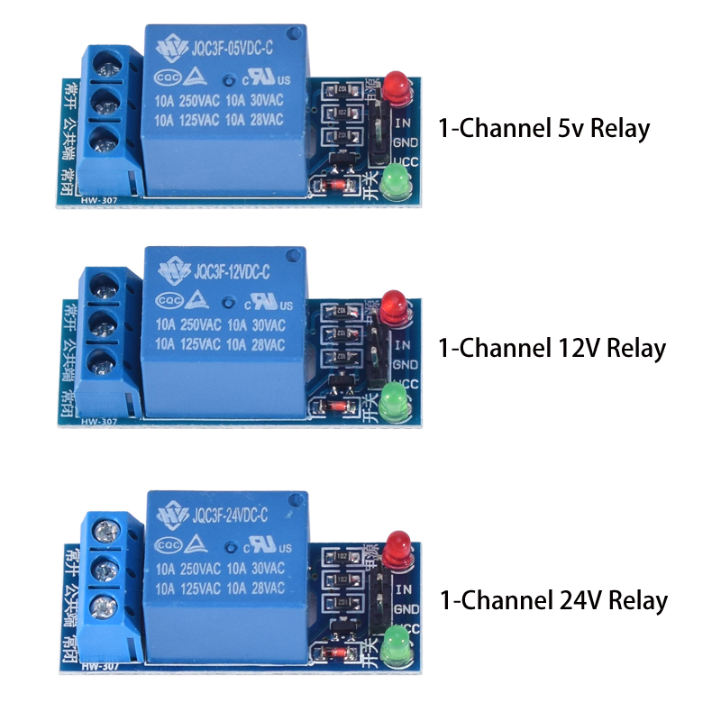 DC 5V 12V 24V 1 2 4 6 8 Channe - огляд і ціна Relay 8 Channel Board