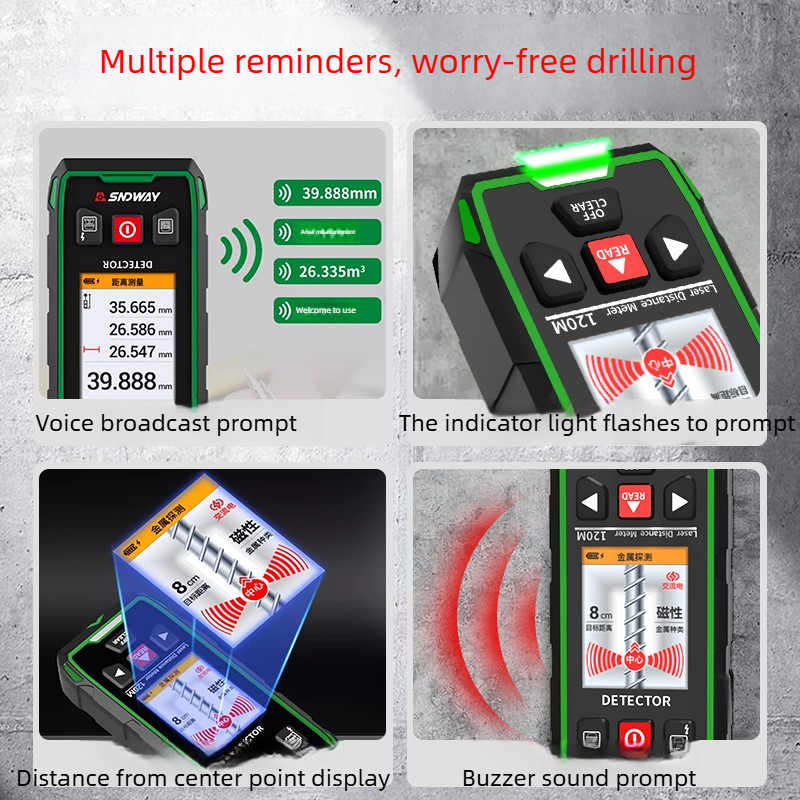 SNDWAY Multifunctional Wall Sc - огляд і ціна Water Leak Detector Wired