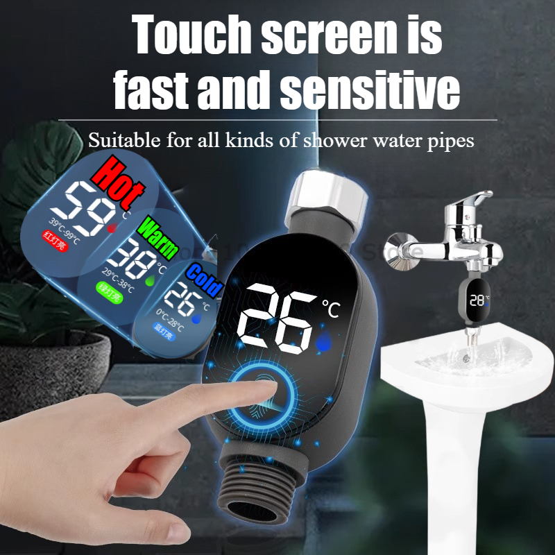 Black Bathroom Led Display Hom - огляд і ціна Home Automation Industry