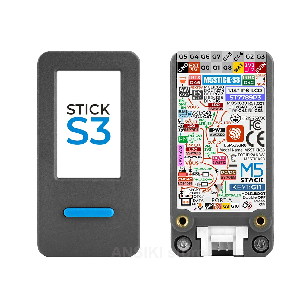 M5Stack M5StickS3 ESP32-S3 IoT - огляд і ціна Smart Home Automation Diy