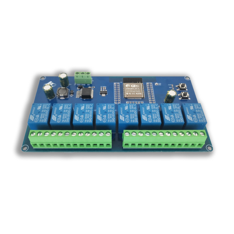 DC5-30V ESP32 Development Boar - огляд і ціна Relay 8 Channel Board