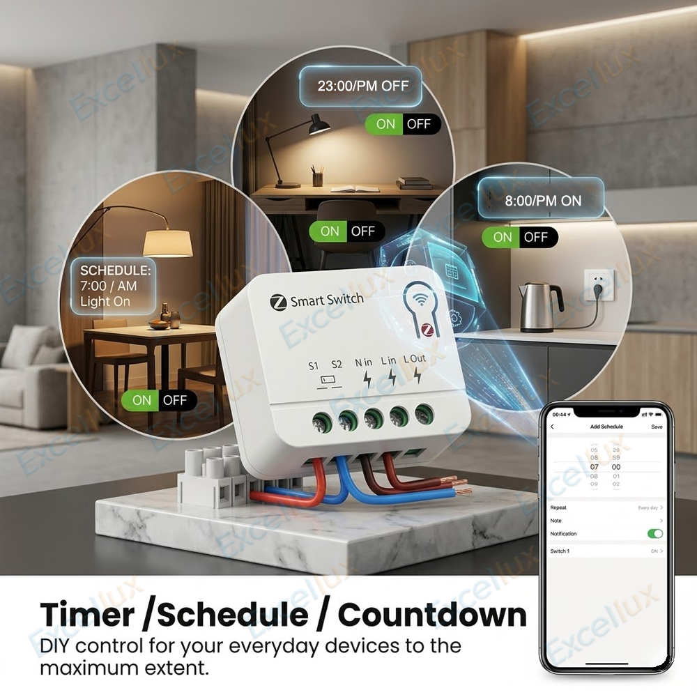 Zigbee 3.0 Mini Smart Switch D - огляд і ціна Diy Home Automation Controller