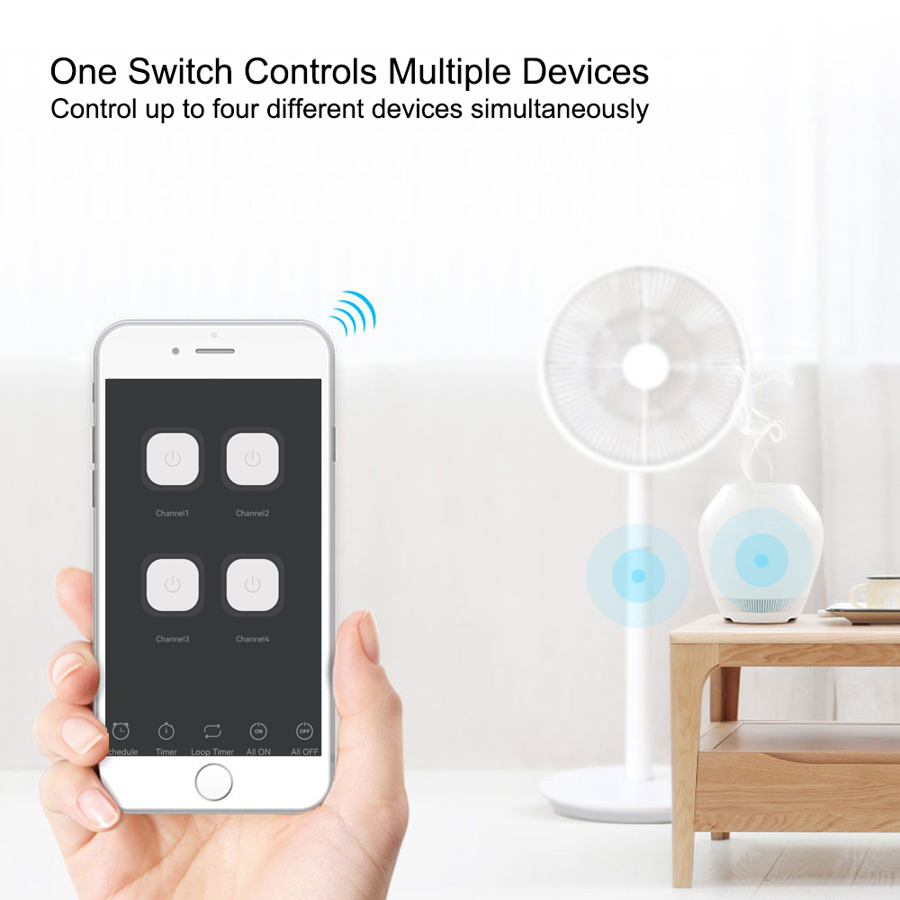 4CH Wifi / Zigbee Smart Relay  - огляд і ціна Smart Home Automation Diy