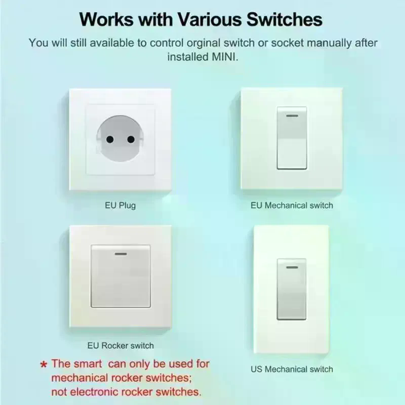 Smart Switch RF 433 MHz Mini D - огляд і ціна Diy Home Automation Controller