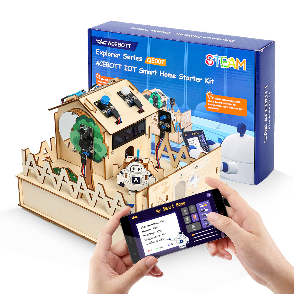 ACEBOTT DIY Smart Home Kit for - огляд і ціна Home Automation Diy Projects