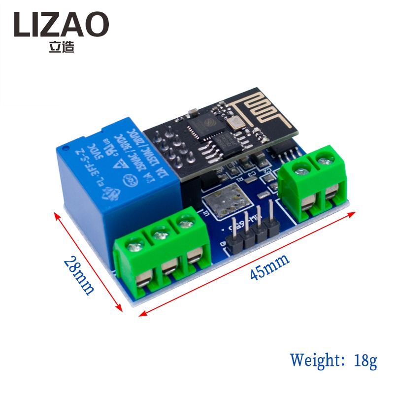 LIZAO ESP8266 5V WiFi IoT Rela - огляд і ціна Home Automation Diy Projects