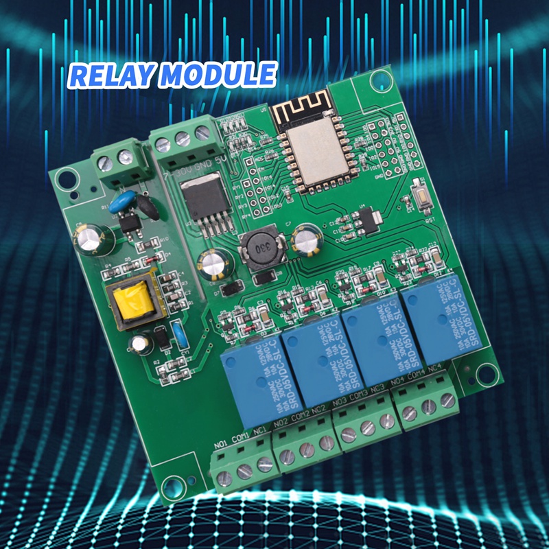 ESP8266 Wireless WIFI 4 Channe - огляд і ціна Relay 8 Channel Board