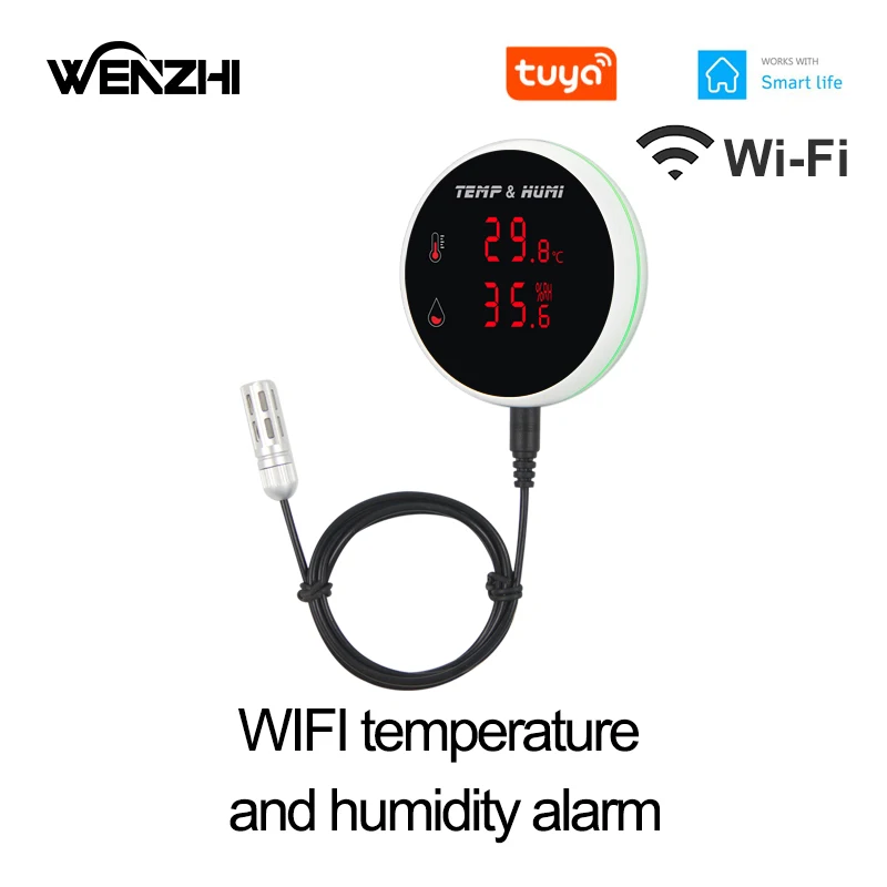 WiFi Temperature Sensor Alarm  - огляд і ціна Diy Home Automation Controller