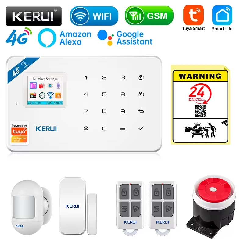 KERUI Security Alarm System Ki - огляд і ціна Smart Home Automation Diy